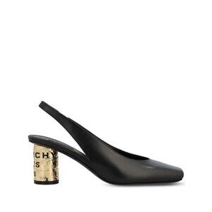 Givenchy Slingback Pumps With Cylindrical Gold Heel - NWT